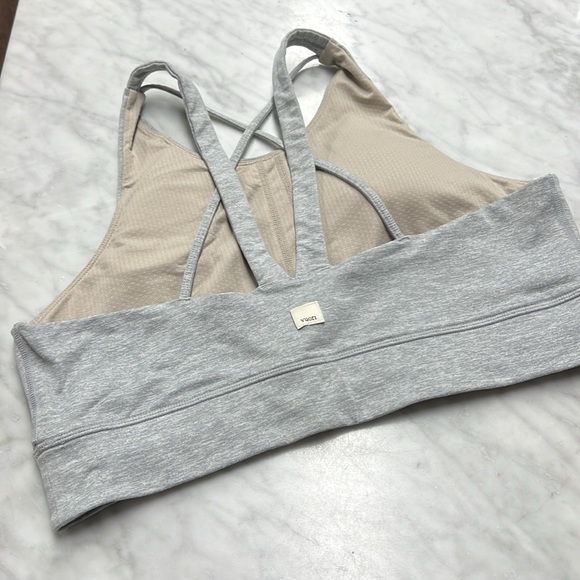 Vuori Elevation Bra Sports Bra in Gray - Picture 2 of 6